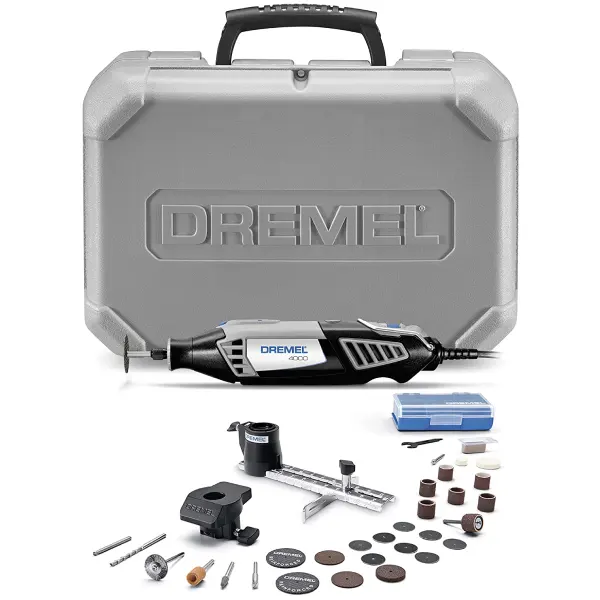 Dremel 4000-230 High Performance Rotary Tool Kit- 2 Attachments & 30 Accessories