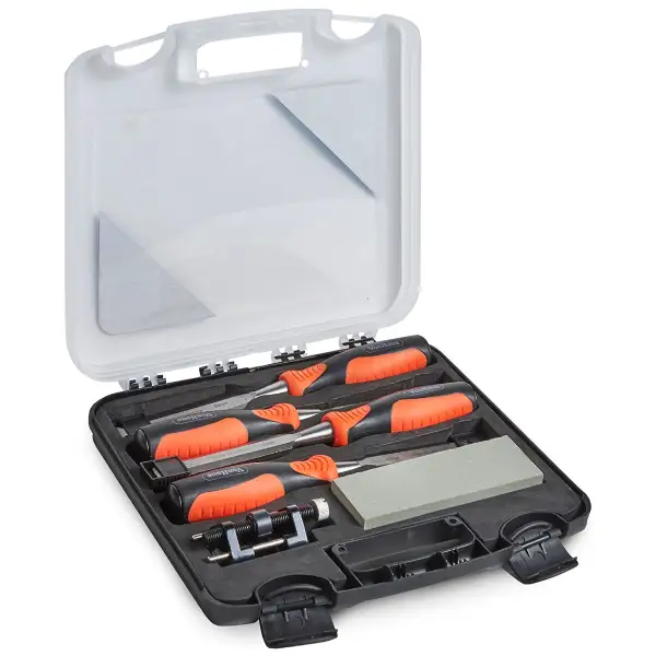 VonHaus 6 pc Premuim Chisel Set for Woodworking